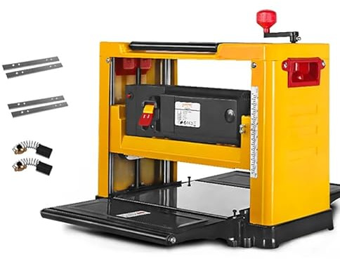 Electric Wood Thicknesser Planer Multi-function Woodworking Planing Machine