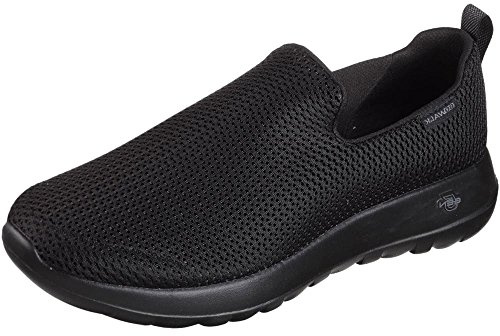 Skechers Performance GO WALK MAX, Zapatillas sin cordones para Hombre, Black Textile/Trim, 45.5 EU