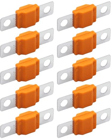 Bilsäkringar,Midi Fuse | 10X Småbilssäkring 30A Bolt- Säkring,32V fordonsersättningssäkringar, miniatyr midisäkring, autosäkringssats för lastbilar, bussar