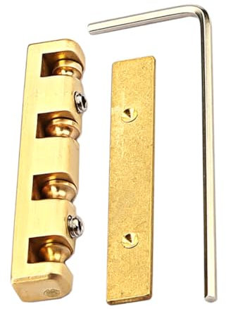 COSMEVIVI 1satz Professionelle Saiteninstrument Brückenmutter Aus Verstellbare Gitarrenmutter Bass Und Akustikgitarre Geräuschreduzierung Und Hohe Stabilität Gla