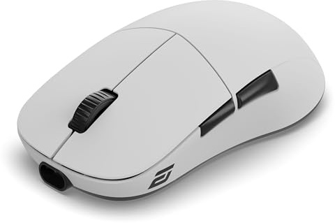 ENDGAME GEAR XM2w 4K V2 USB Optical Wireless Gaming Mouse – 4000Hz Polling Rate, PixArt PAW3950 Sensor, Kailh GX Switches, Hybrid Skates, 61.5g Lightweight – White