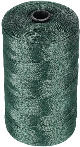 BESPORTBLE Hilo de Nailon Trenzado para Redes de Pesca y Cometas, 1 Rollo | Seis Hebras, Múltiples Filamentos Resistentes, para Remendar, Tejer y Lanzar Redes, Uso Versátil