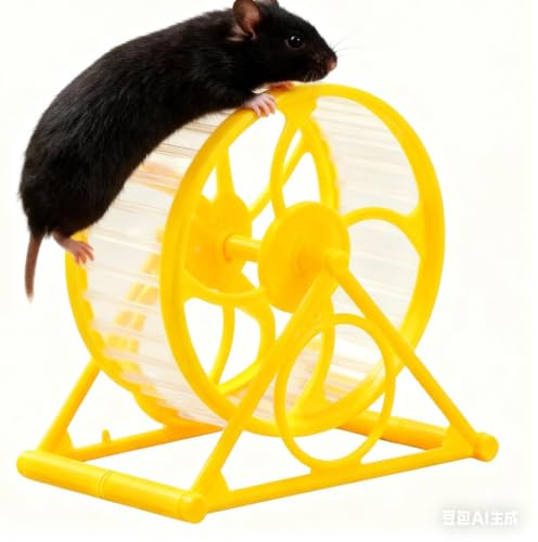 Hamster löparhjul, andningsbara uttråkade djur kul, inuti bur hamster springhjul – för små medelstora raser chinchilla kanin igelkott gerbil