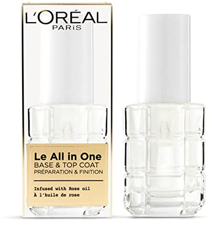 L'Oreal Paris Make Up À L'huile Manicure Base with rose Oil Nail polish