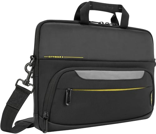 Targus CityGear Protective Laptop Sleeve with Padded fit up to 13.3-Inch Laptop, Black (TSS866GL)