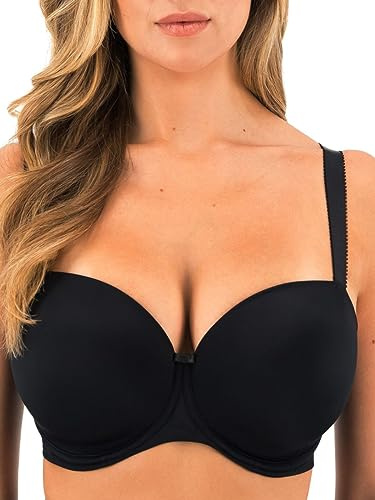 Fantasie Smoothease underwire gjuten t-shirt BH, Svart, 70G