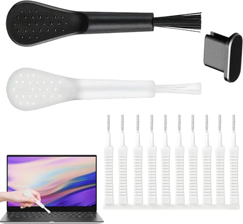 USB C mobiltelefon rengöringsset, rengöringsset för telefonhögtalare, 13 delar anti-damm kontakt telefon port rengöringsborstar set, rengöringsset för telefonladdningsportar, små rengöringsverktyg