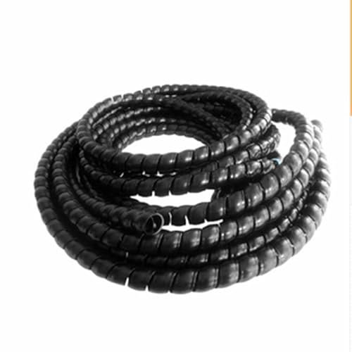 Cache Cable,Range Câble 8mm,Gaine Spirale Flexible Universel,Câble Rangement,Cache Cable Diamètre,Manchon de Rangement Organisateur de Câble,Longueur 11 m,pour Cable Management ou Cacher Les câbles