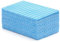 SUZZYVINE Lot de 100 chiffons de nettoyage jetables pour cuisine, torchons à vaisselle multi-usages, chiffons de nettoyage, bleu