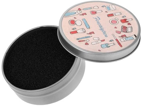 FRCOLOR Makeup Brush Cleaning Box Remover Sponges for Dry Cleaning for Makeup Supplies and Cosmetic Brush Tools for Blending Sponges and Cosmetic