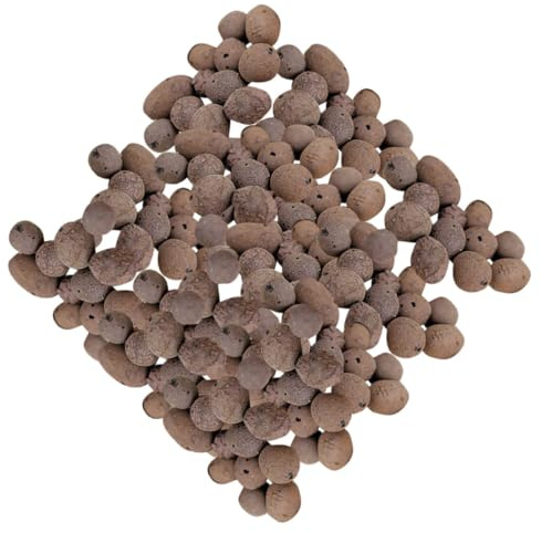 MUSISALY Maceta de Ceramsite de 1kg para Jardinería Guijarros de Arcilla, Absorción de Agua y Buena Permeabilidad para Plantas y Flores en Maceta