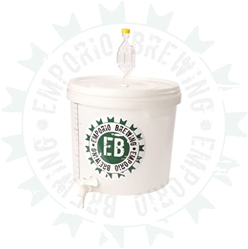 Beer & Wine - Fermentatore Supplementare da 16l - Fermentatore per Birra Artigianale con Tappo e Gorgogliatore - Kit per Birra Fatta in Casa
