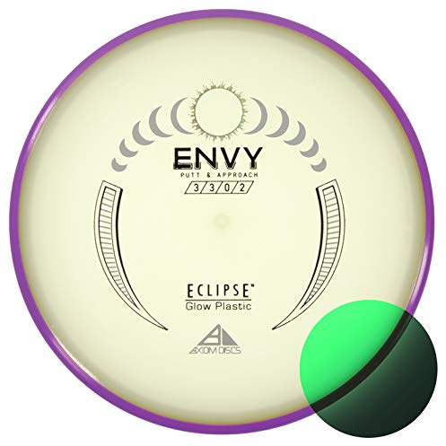 Axiom Discs Eclipse Glow 2.0 Envy Disc Golf Putter (170-175g / Colors May Vary)