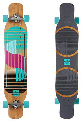 Komplett Longboard Wanderlust 47, Blau/Violett