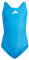adidas Mädchen Solid Small Logo Swimsuit, Bright Royal/White, 11-12 Years