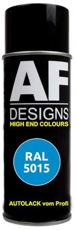 Spray de peinture mat RAL5015 - Bleu ciel - Pour bricolage