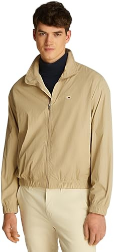 Tommy Jeans Mens Tjm Essential Ext Dm0dm20655 Windbreaker Jacket, Beige (Relic Tan), XXL UK