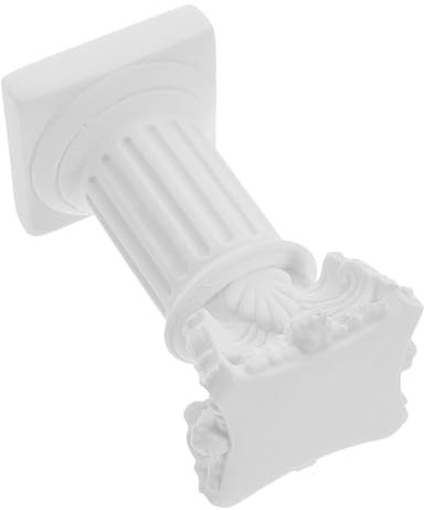 TOPBATHY 6.5cm Mini Roman Column Pillar Candle Holder Roman Statue Architectural Sculpture for Boys and Girls' Room