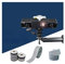 Piont 3D-Drucker, 3D-Scan-Markierungspunkt Fotografischer 3D-Scanner-Markierungspunkt Lesemaschine Zielpunkt 100 m Zubehör für 3D-Drucker(Inner 3 outer 5(84000))