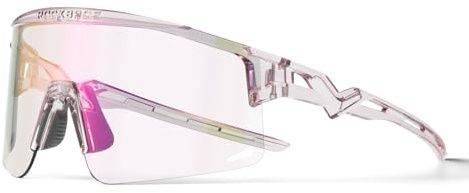 ROCKBROS Cycling Glasses Photochromic Sports Sunglasses Cycling Glasses for Men Women UV400 Protection TR90 Frame Windproof Cycling Accessories Bicycle Glasses
