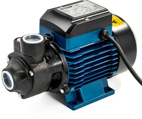 FCNP Water Transfer Pump 1/2HP 570GPH 115V 118ft Height Shallow Well Pump Vortex Clean Water Pump for Household Water Booster,Garden Lawn Irrigation,Pond Water Supply