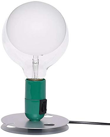 Flos F3299039 - Lampada da tavolo Lampadina, colore: verde
