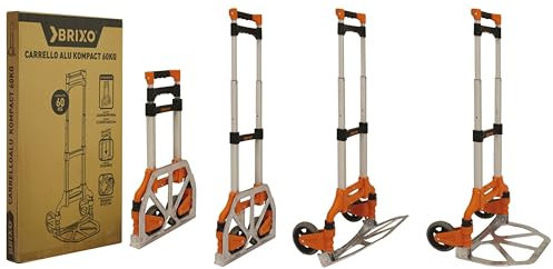 BRIXO - Carrello portapacchi pieghevole Brixo Kompact 60 kg