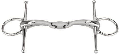 Sprenger SATINOX Schenkeltrense 14 mm doppelt gebrochen - Edelstahl rostfrei, 125 mm Weite