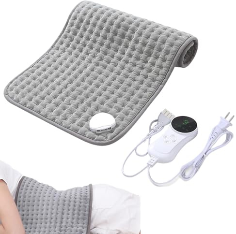 Cojín térmico portátil – Cojín térmico cómodo para la espalda, cojín térmico abdominal lavable | Cojín calefactor anticalambres para el hogar, la empresa y los viajes, ideal para