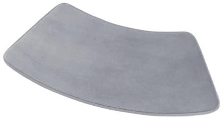 Gebogene Badezimmermatte, rutschfeste Duschmatte, WC-Badewanne, Boden-Fußpolster, Waschküche FüR Duschvorleger Eckdusche