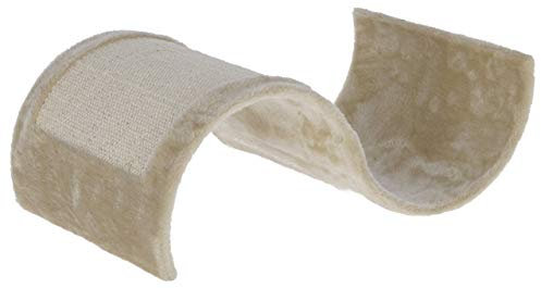 Kerbl Pet Kratzbrett Wave, beige, 51 x 28,5 x 18 cm