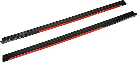 Unifür Versal Car Body Styling Seitenschweller Schwarz Rot Zierteil Splitter Diffusor Winglet für