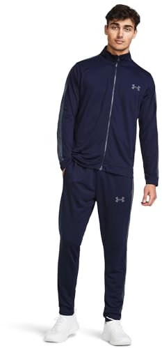 Under Armour Homme UA Knit Track Suit, Survêtement en tricot doux pour homme, ensemble de sport respirant au séchage rapide, pantalon et haut de survêtement