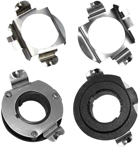 Unifizz H7 LED Headlight Bulb Retainer Adapter Holder Base for Volkswagen for Tiguan CC CLA250 for Mercedes Benz GLS450 ML350 GL450 GLA250 GLE400 MB C250 W204