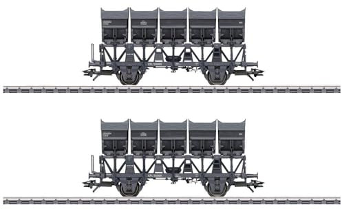 Märklin 46358 Lot de 2 Wagons à Benne basculante H0 CFL