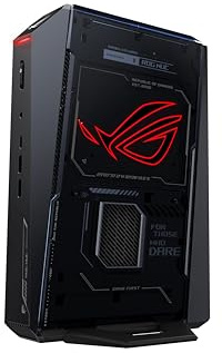 ASUS NUC 15 ROG, Mini PC Gaming Intel Core U9 275HX, RAM da 96 GB DDR5-6400, SSD M.2, Scheda Grafica NVIDIA GeForce RTX 5070Ti, Wi-Fi 7, Bluetooth 5.4, Compatibile con Windows 11 Home, Nero