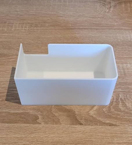 SEYLAB | Bac à Déchets pour Surjeteuse, Compatible BROTHER 1034D / 1334D, Imprimé en 3D en France (Blanc)