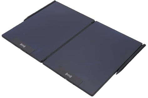Asixxsix Tablette d'écriture LCD, 14,3 Pouces Pliable sans Cadre Plein écran 0,2 Pouces Mince Planche à Dessin Réutilisable, Bloc de Croquis avec Stylets pour Prendre des Notes, Dessiner des