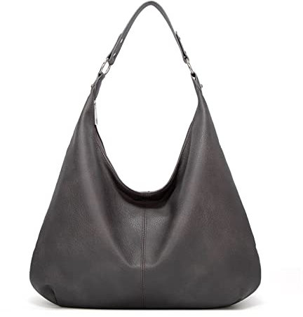 Ashioup Damen Bag Hobo-Taschen, grau