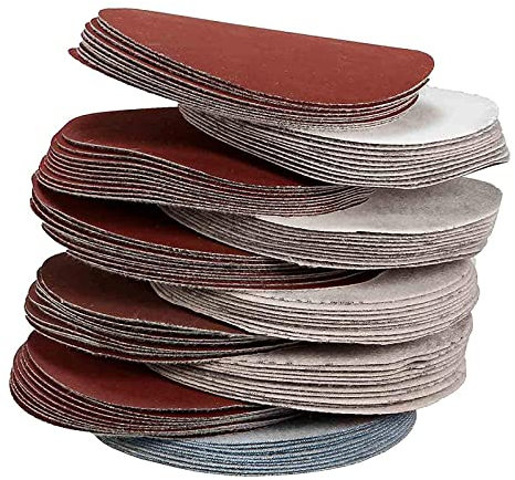 15 Stück Auto-Schleifpapier 3 Zoll 75 mm Schleifscheiben für Auto-Polierschleifpapier Schleifpapier P800 P1200 P2000 P3000 P5000,2000,3000,5000