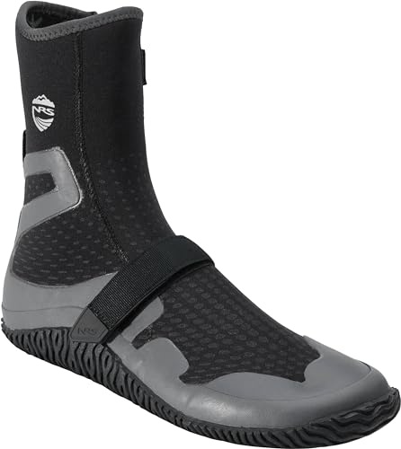 NRS Men's Paddle Wetshoes-Black-011