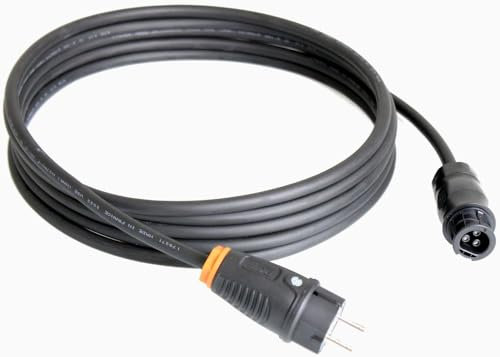 Anschlusskabel Balkonkraftwerk Verlängerungskabel Elektroinstallation Schuko-Vollgummi Stecker auf Betteri Steckdosen Solarkabel H07RN-F 3G1,5mm² 3-30m, Größe:15m