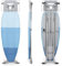 Ironing board Large Extra Wide - Professional, foldable, Strong and stable - for Steam Ironing Stations - Size D - 130 x 48cm