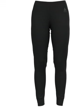 ODLO Thermo Leggings Damen Merino 200 I Merino Unterwäsche Damen I Warme Thermounterwäsche