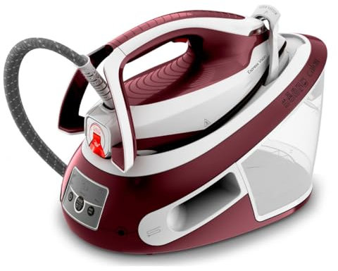 Centrale vapeur Calor SV8150C0 Express Vision 6,8 bars 2800 W Rouge et Blanche