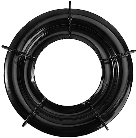 MOTHNUR Support De Cuisinière à Gaz Fer Résistant Antidérapant Pour Wok Et Casseroles Accessoire Rond Pour Brûleur Gaz Rack Stable Pour Cuisson Sécurisée