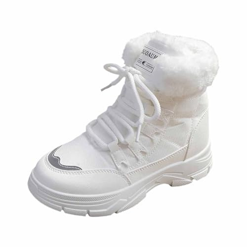 Générique Botte Hiver Femme Boots Chaussure De Ski Homme Coffret Echarpe Chaussures Bottines Randonnée Bottine Bottes Pluie Chaudes Neige Imperméable Noel Pieds Larges Pour Foulard Leopard Noires