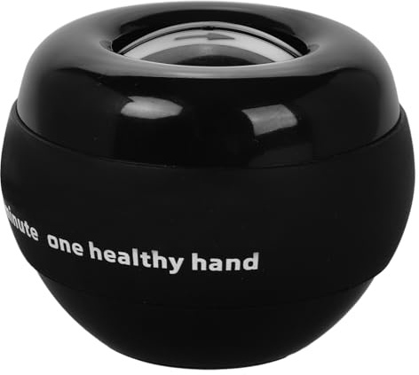 JHKNNK Grip Strength Training Wrist Ball with Self-Starting Gyroscope for Forearm and Biceps Workout Portable Hand Exercise Device for Rehabilitation and Therapy
