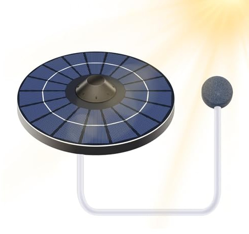 Aérateur de bassin 2,5 W Pompe à air silencieuse portable avec pierre à bulles