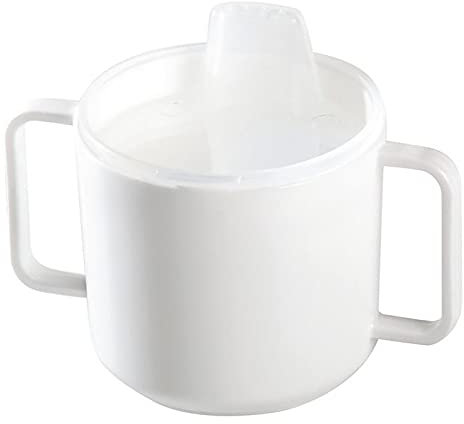 Gobelet double anse avec bec verseur